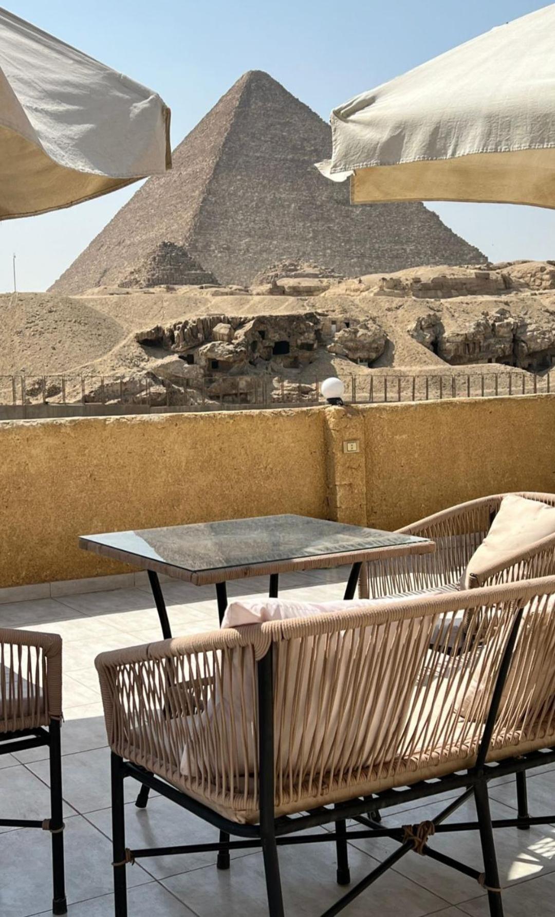 Отель Tamara Pyramids View Kafrat al Jabal Экстерьер фото
